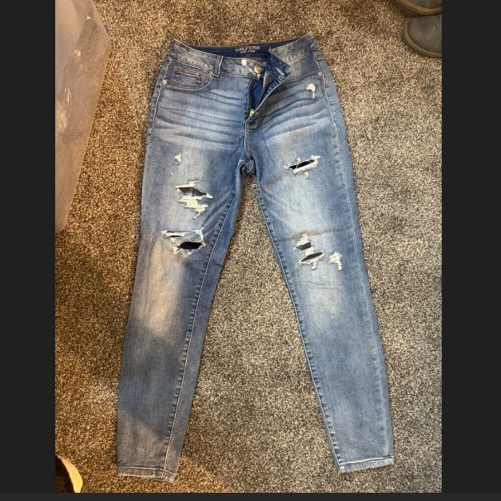 Maurices high-rise skinny jeans